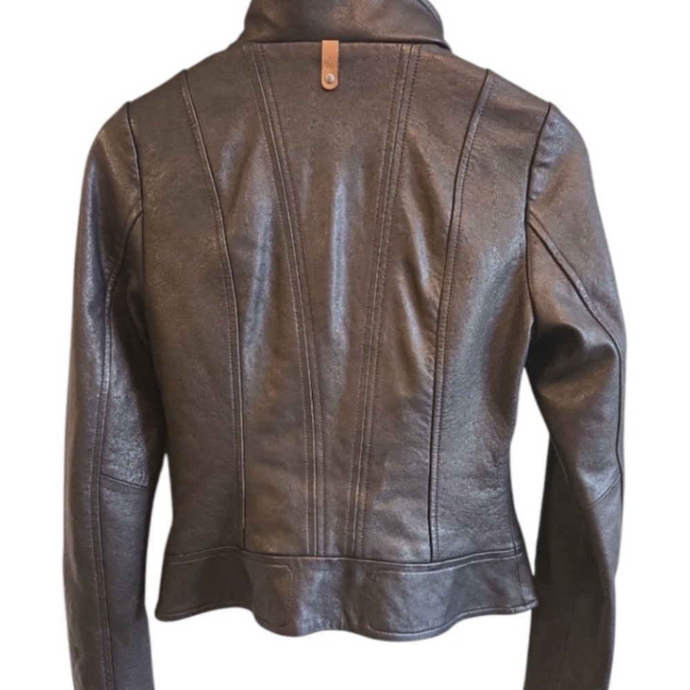 Women's Mackage for Aritzia Black Leather Jacket, Like New